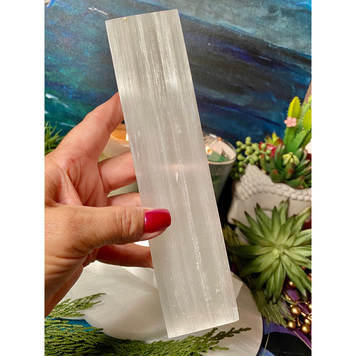 Revitalize Your Crystals with Selenite Crystal Charging Plates to Unleash Their Full Potential