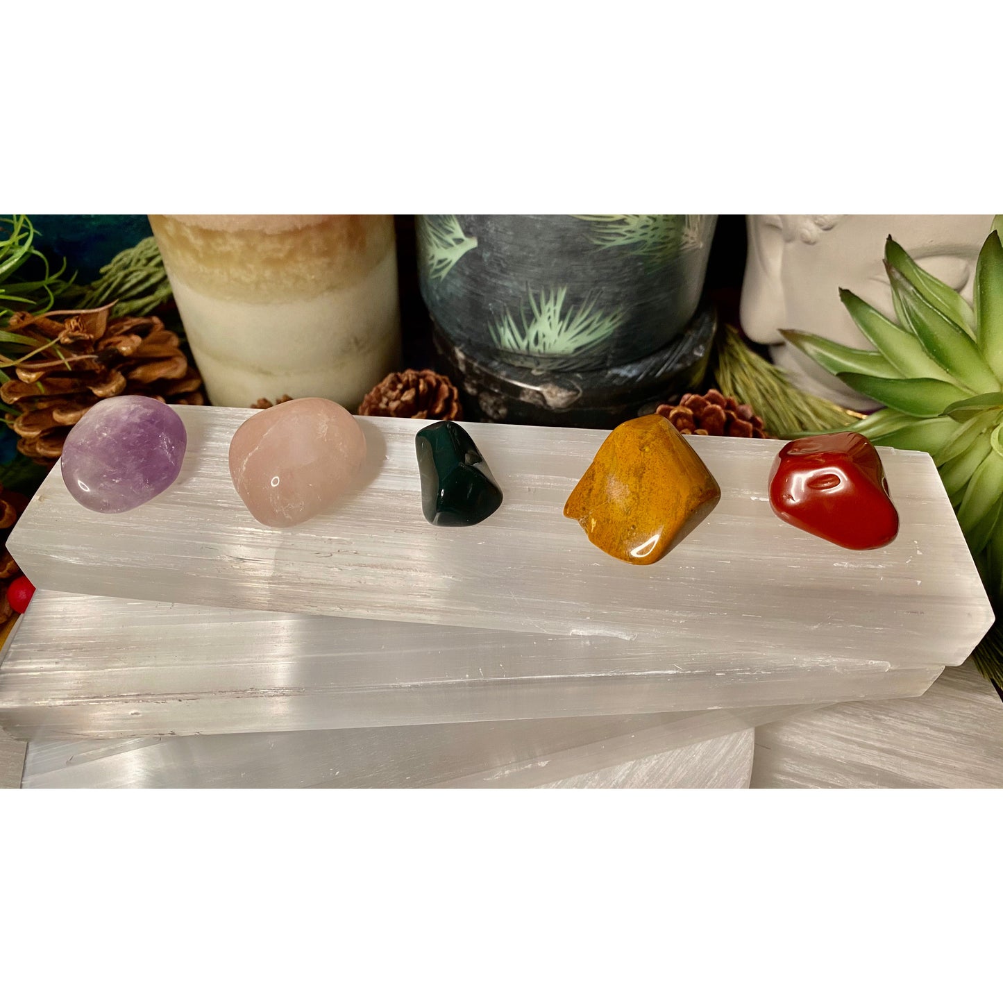 Revitalize Your Crystals with Selenite Crystal Charging Plates to Unleash Their Full Potential