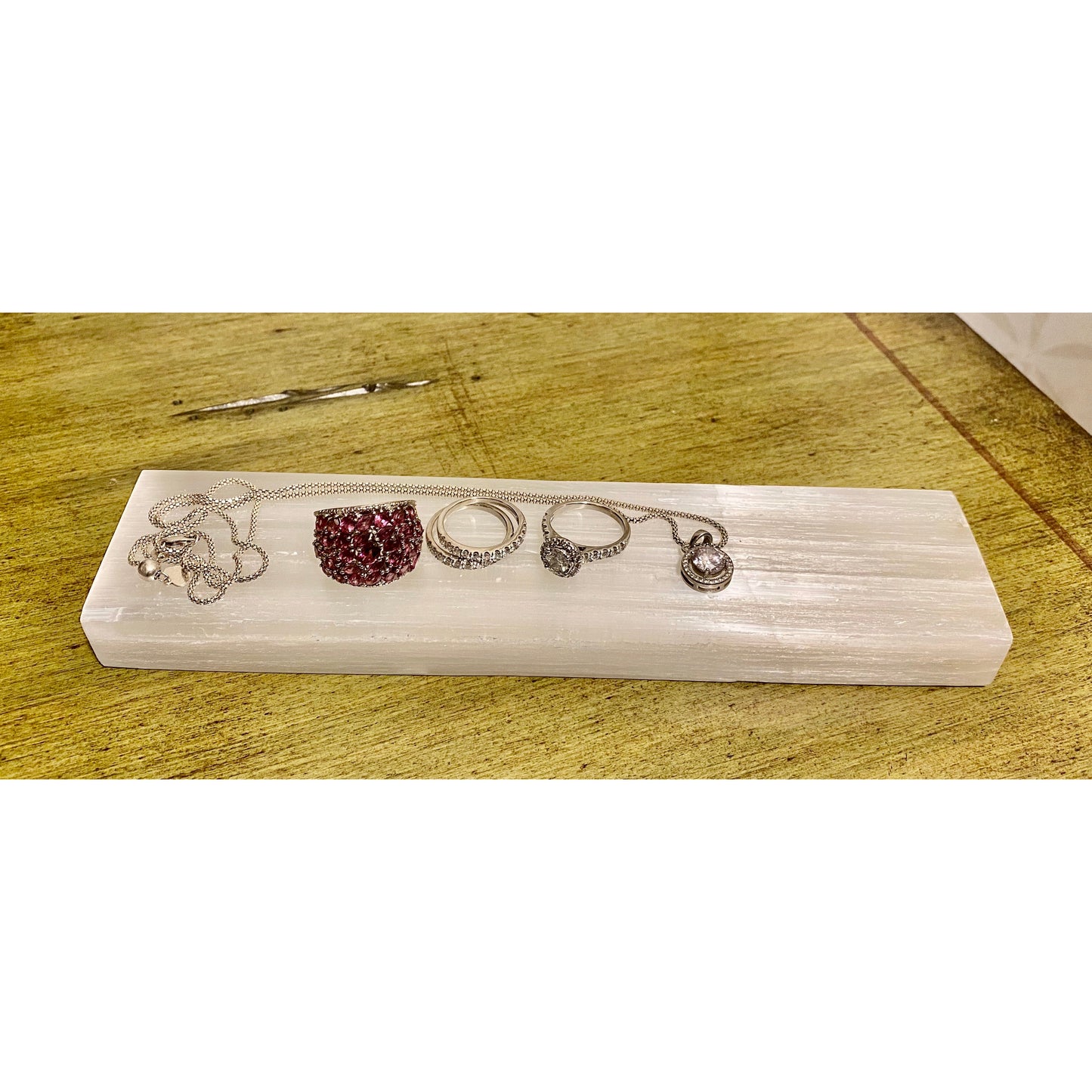 Revitalize Your Crystals with Selenite Crystal Charging Plates to Unleash Their Full Potential