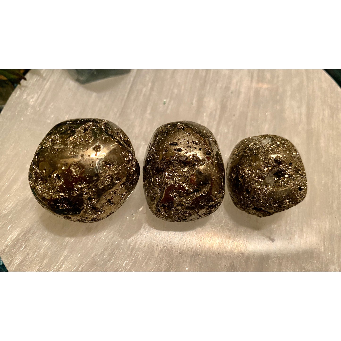 Pyrite rounds for prosperity & good luck!!!