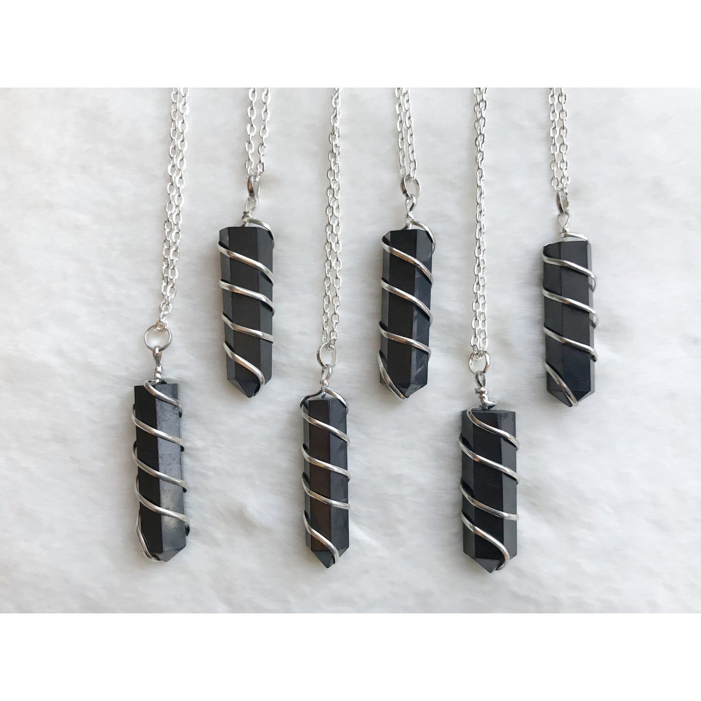 Necklace, Shungite Spiral