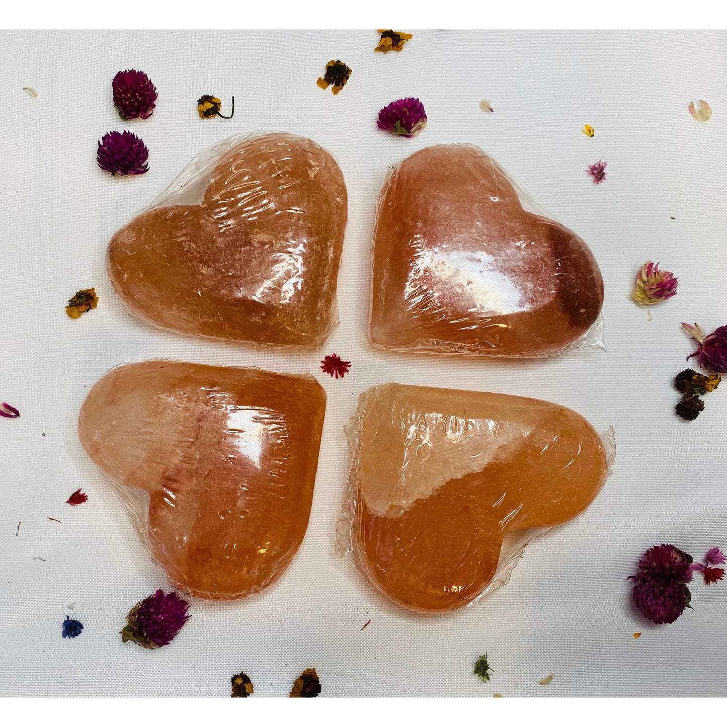 Pink Himalayan Salt Hearts for purifying your space & more...
