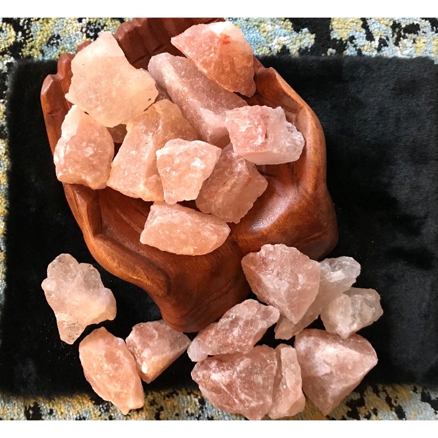 Pink Himalayan Salt Crystals for purifying your space