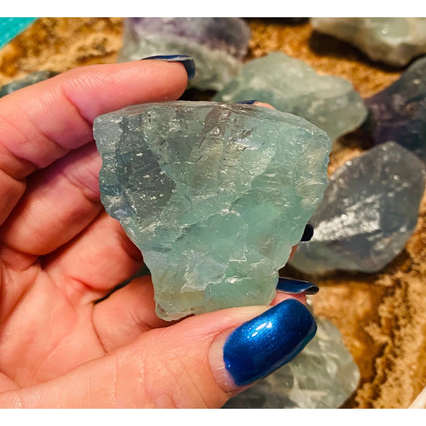 Fluorite raw chunks for focus!