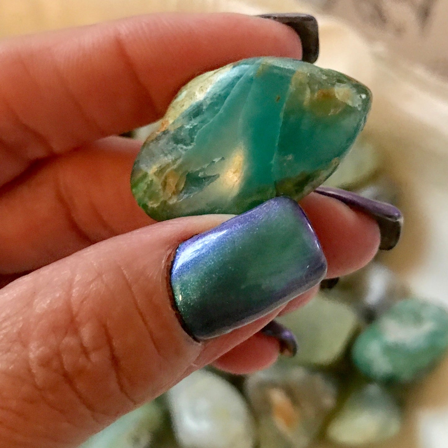 opal andean blue tumble
